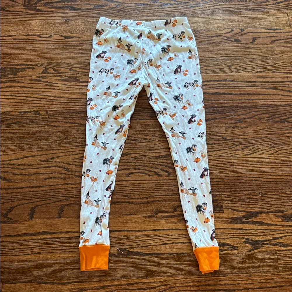 Lands End Halloween Dogs Kids Pajama Bottom, Size 14
